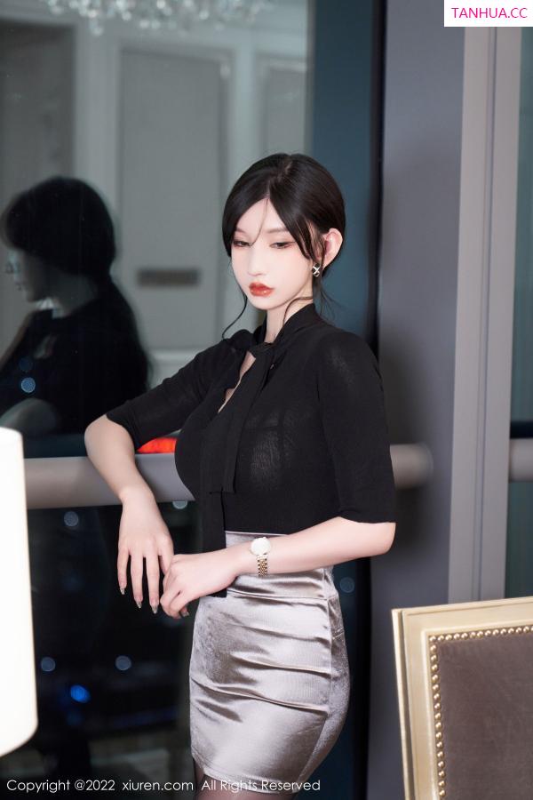 周于希dummy  [XiuRen]高清写真图 2022.10.28 No.5777 周于希Sally 黑丝美臀第7张图片